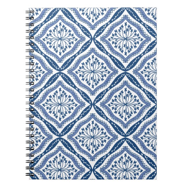 Cuaderno Diario Azul y Blanco (Frente)