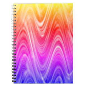 Cuaderno Diario/bloc de notas en espiral colorido