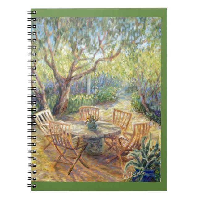 Cuaderno Diario/Bloc de notas - "Sungotas por la tarde" (Frente)