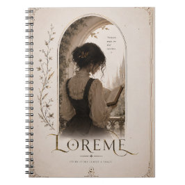 Cuaderno Diario/Bloc de notas vintage para amantes de los l