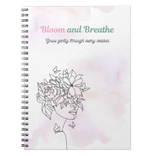 Cuaderno Diario Bloom and Breathe
