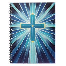 Cuaderno Diario Blue Cross of Light