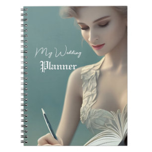 Cuaderno Diario Boda de guión elegante