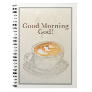 Cuaderno Diario: Buenos días Dios — Ofrenda matutina 