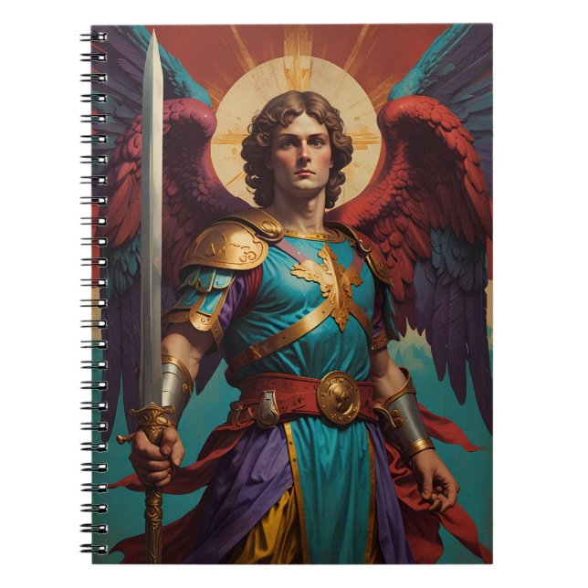 Cuaderno Diario Católico St Michael Archangel (Frente)