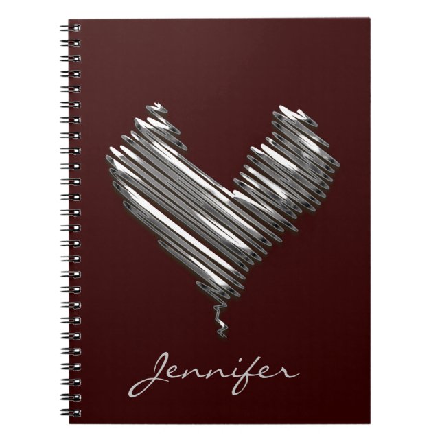 Cuaderno Diario con nombre personalizado (Frente)