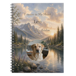 Cuaderno Diario conmemorativo personalizado de Rainbow Brid