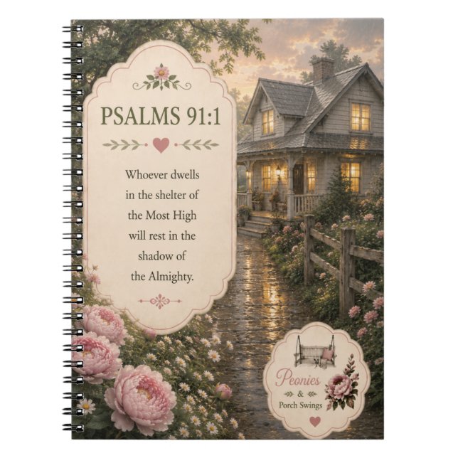 Cuaderno Diario/Cuaderno de Salmos 91:1 (Frente)