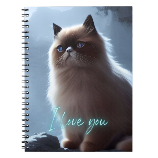 Cuaderno Diario Cuidado Himalaya Te Amo (Frente)