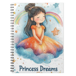 Cuaderno Diario de Acuarela Sueños de Princesa – Mágico