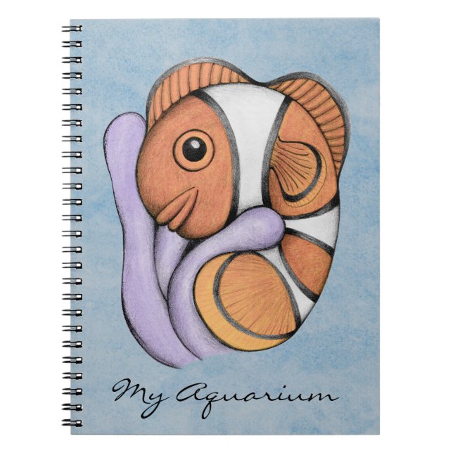 Cuaderno Diario de Acuario de Pesca de Ocio (Frente)