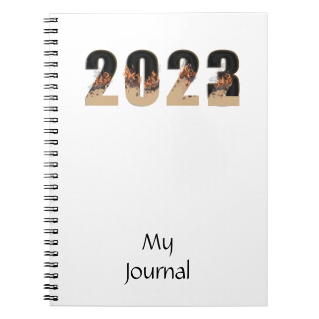 Cuaderno Diario de Año Nuevo 2023 (Frente)