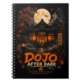 Cuaderno Diario de Artes Marciales de Halloween del Dojo De