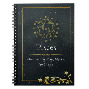 Cuaderno Diario de Astrología para Piscis - Para Amantes de