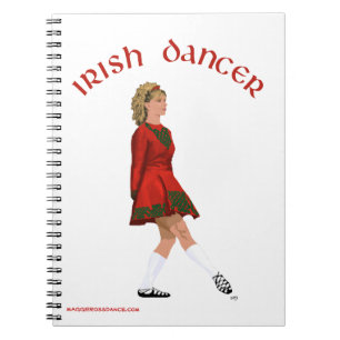 Cuaderno Diario de Bailarín de Step Irlandés - Zapato Bland