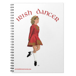 Cuaderno Diario de Bailarín de Step Irlandés - Zapato Bland