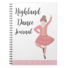 Cuaderno Diario de bailarinas de rosado Highland