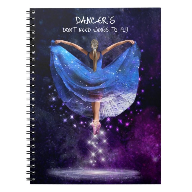 Cuaderno Diario de bailarines que no necesitan alas para vo (Frente)