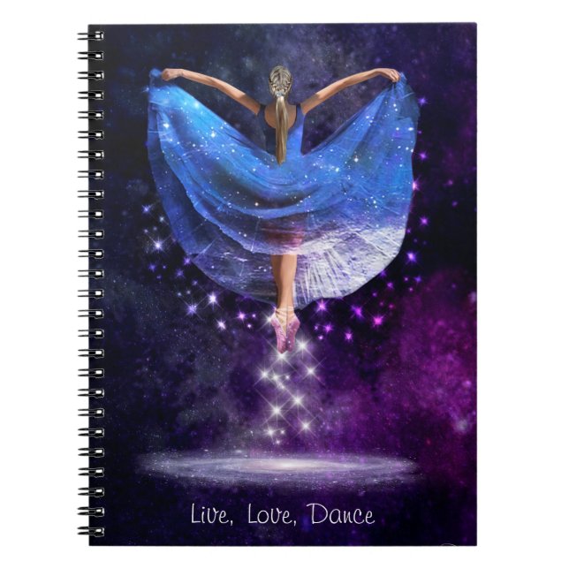 Cuaderno Diario de Baile, Amor, Vida (Frente)