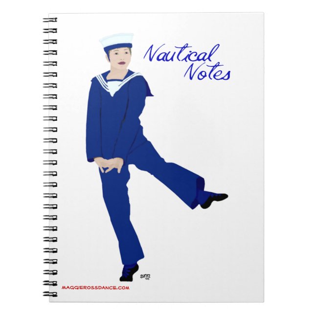 Cuaderno Diario de baile de las Highlands escocesas (Frente)