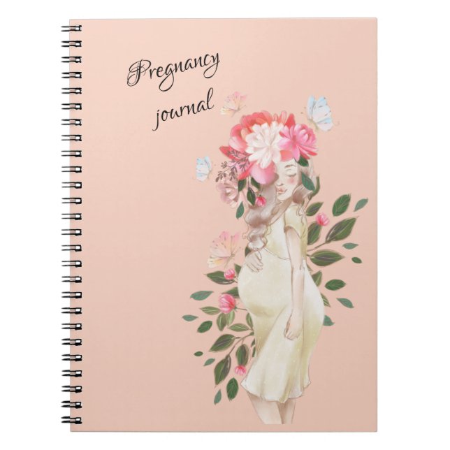 Cuaderno Diario de bebé de Keepsake (Frente)