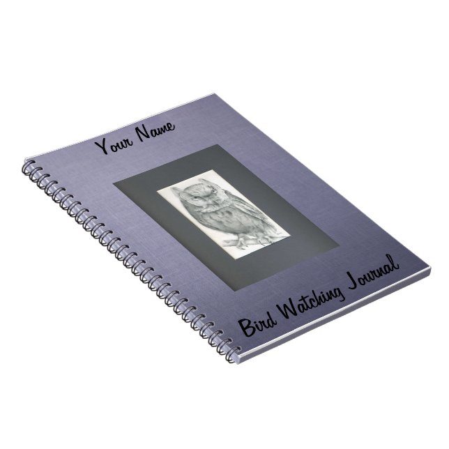 Cuaderno Diario de Birding (Lado Derecho)