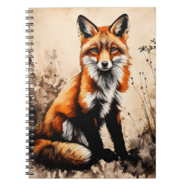 Cuaderno Diario de bloc de notas de Fox