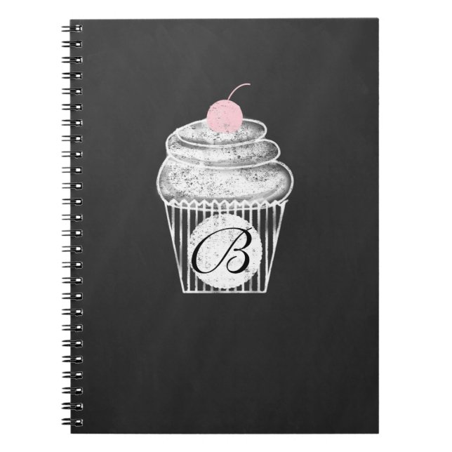 Cuaderno Diario de bloc de notas del Personalizado de Chalk (Frente)