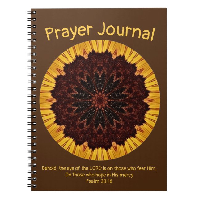Cuaderno Diario de bonito Mandala Art Prayer (Frente)