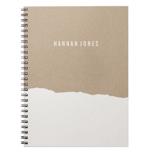 Cuaderno Diario de borde duro - blanco (Frente)