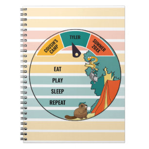Cuaderno Diario de Campamento de la Zarigüeya de Serpiente 