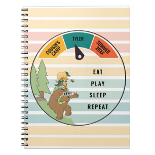 Cuaderno Diario de Campamento de la Zarigüeya de Serpiente 