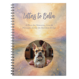 Cuaderno Diario de cartas a mi perro | Puente del Arcoíris