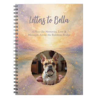 Cuaderno Diario de cartas a mi perro | Puente del Arcoíris