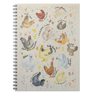 Cuaderno Diario de Chicken Lover