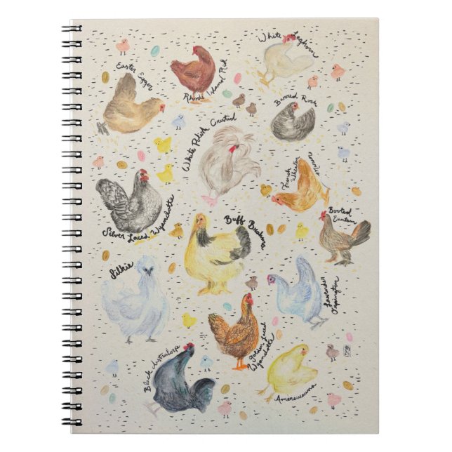Cuaderno Diario de Chicken Lover (Frente)