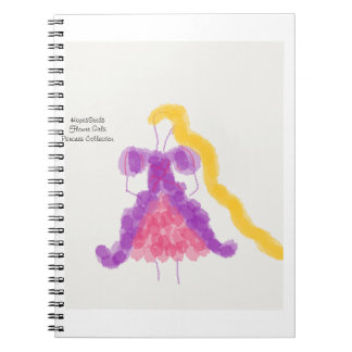 Cuaderno Diario de Colección de Flores Princesas