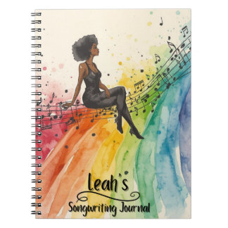 Cuaderno Diario de composición de canciones de Rap Hip Hop