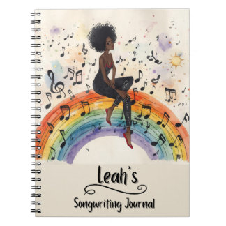 Cuaderno Diario de composición de canciones de Rap Hip Hop