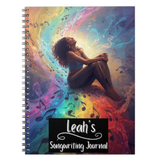 Cuaderno Diario de composición de canciones de Rap Hip Hop