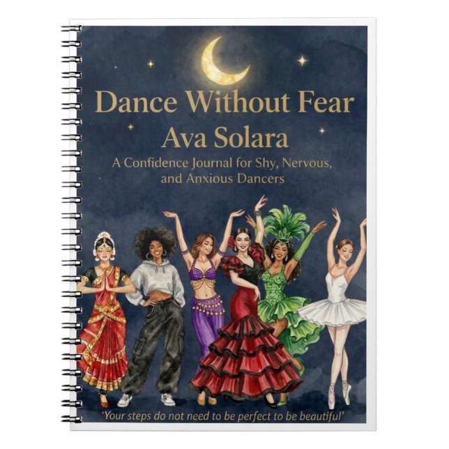 Cuaderno Diario de Confianza para Bailar (Frente)