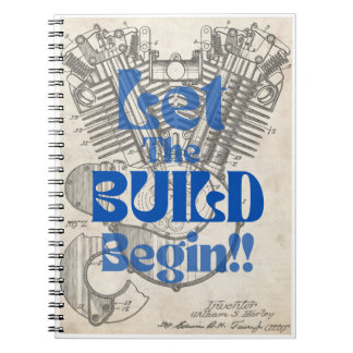 Cuaderno Diario de construcción de motor