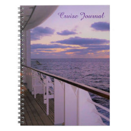 Cuaderno Diario de crucero a bordo