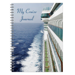 Cuaderno Diario de crucero de fila de balcón