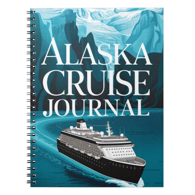 Cuaderno Diario de crucero por Alaska (Frente)