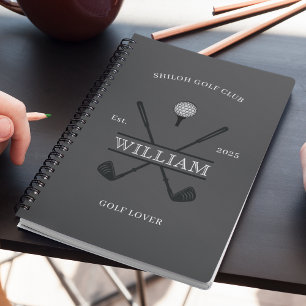 Cuaderno Diario de Cruz del Club de Amante de Golf