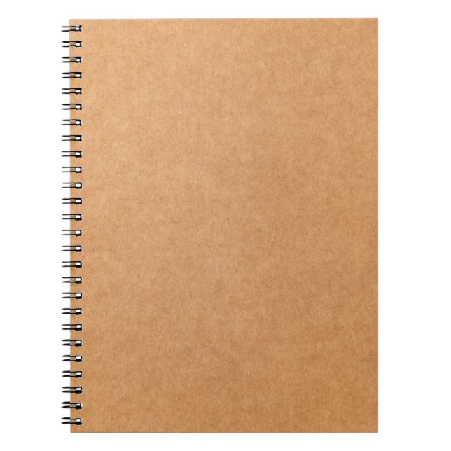 Cuaderno diario de cuero recargable personalizado (Frente)