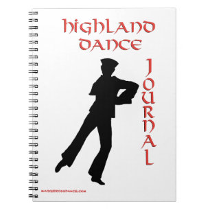 Cuaderno Diario de danza de las Highlands escocesas