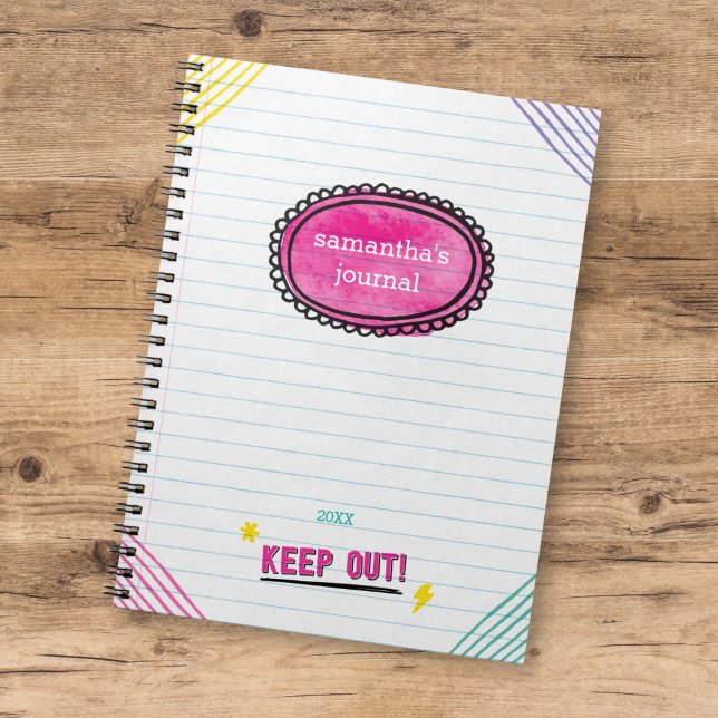 Cuaderno Diario de dibujos animados de un niño moderno (Subido por el creador)