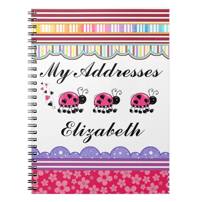 Cuaderno Diario de direcciones - SRF (Frente)